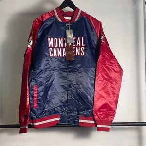 NWT MITCHELL & NESS $250 MONTREAL CANADIANS JACKET